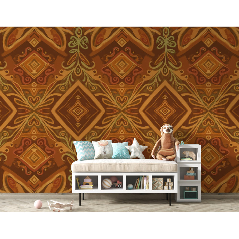 Murale Afrohemian Boho, 8x10 inches, Premium Non-Woven