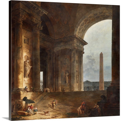 Obélisque - reproduction sur toile