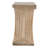16.5x12x22.5" Modern Sculptural Arched Side Table