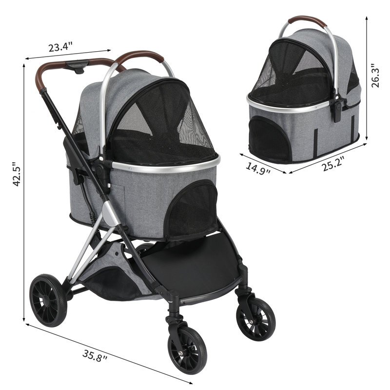 Poussette pliable pour jogger