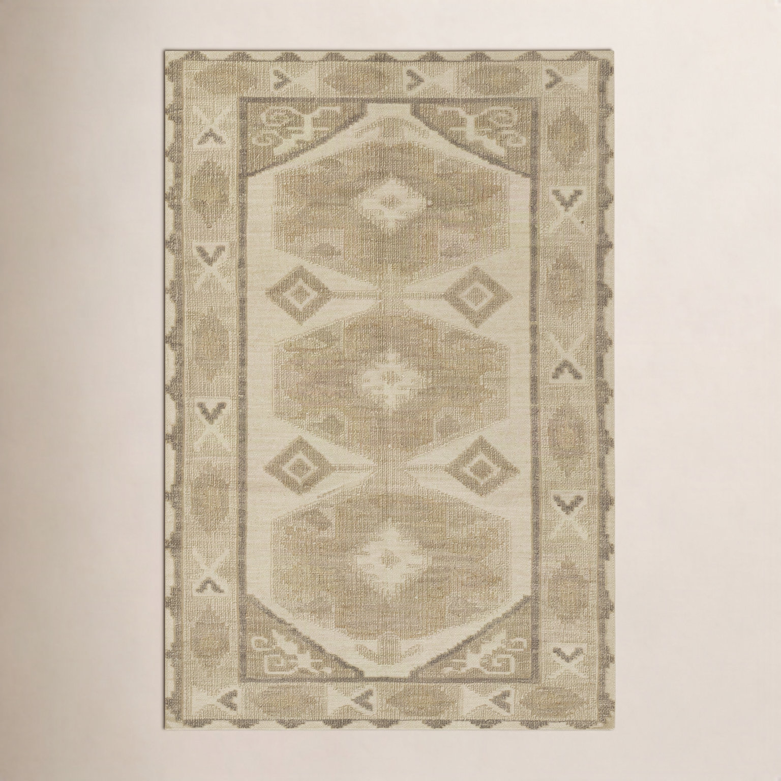 Arlie Natural Hand-Woven Oriental Rug, Rectangle 2' X 3'