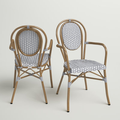 Pim Patio Dining Arm Chair