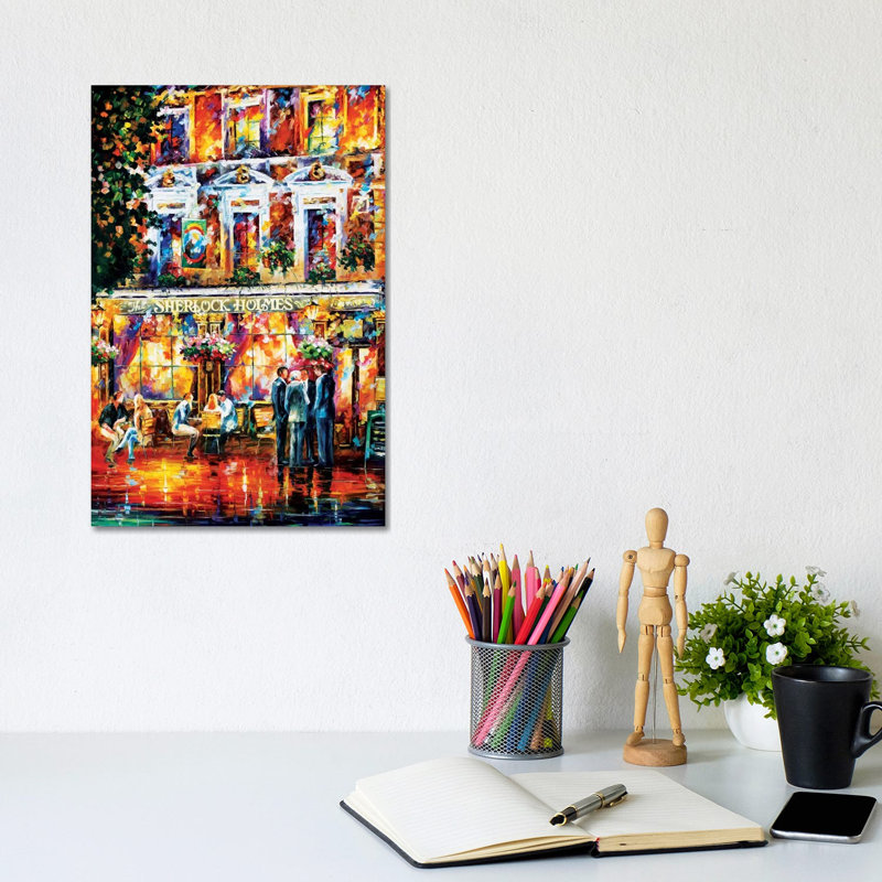 Sherlock Holmes- Gallery-Wrapped Canvas Giclée