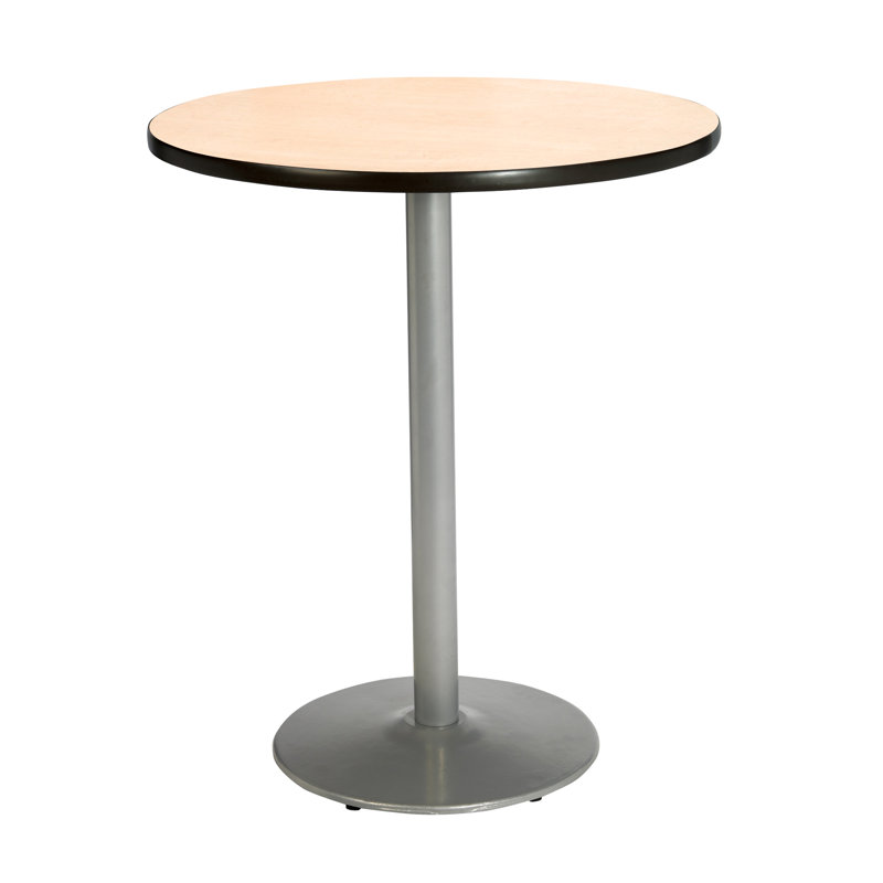 Ensemble de table de salle à manger et de chaises 36 po L, 42 po, Naturel, Argent
