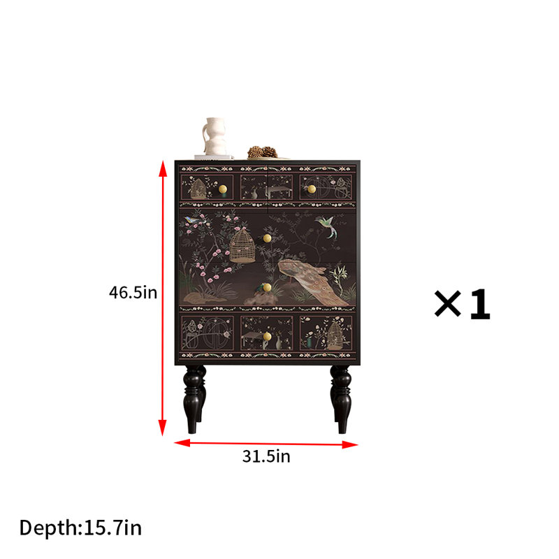 Commode d'appoint Nordic Retro