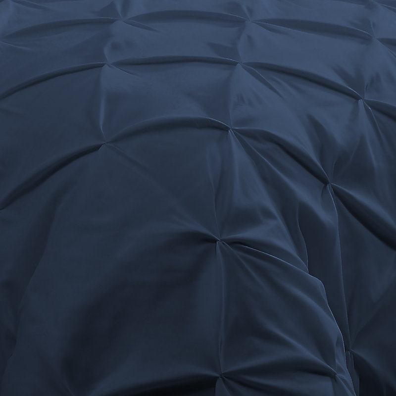 Ensemble de housse de couette réversible Ella, Très grand, Bleu marine