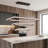 3 Tiers Rectangle LED Chandelier-1090035763