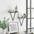 Clydean Floating Reversible Triangle Wall Shelves-1599410529