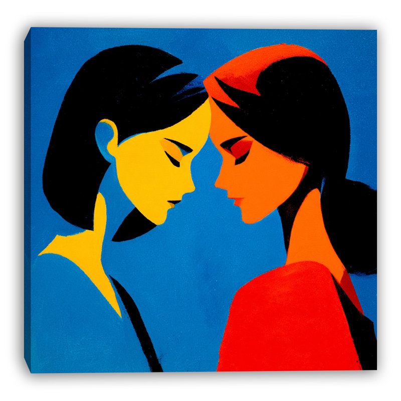 «Clos Encounter», art mural sur toile tendue, H 20 po x l 20 po x P 1,5 po