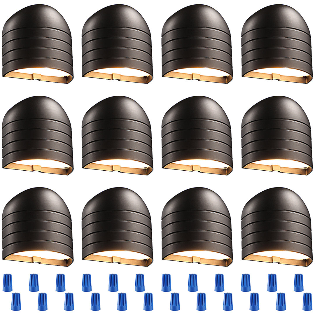 LED Fence Light Low Voltage 3000K Warm White (Set of 12) LEDVANS