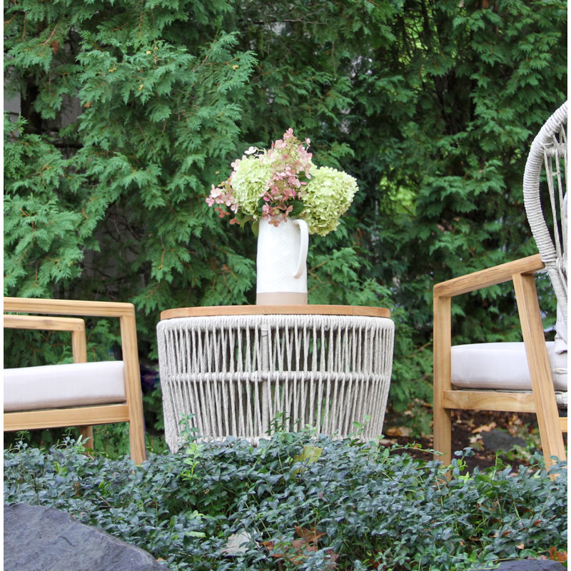 Table d'extérieur Fiore 24 L x 24 W