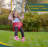 Red Bucket Swing with Chains