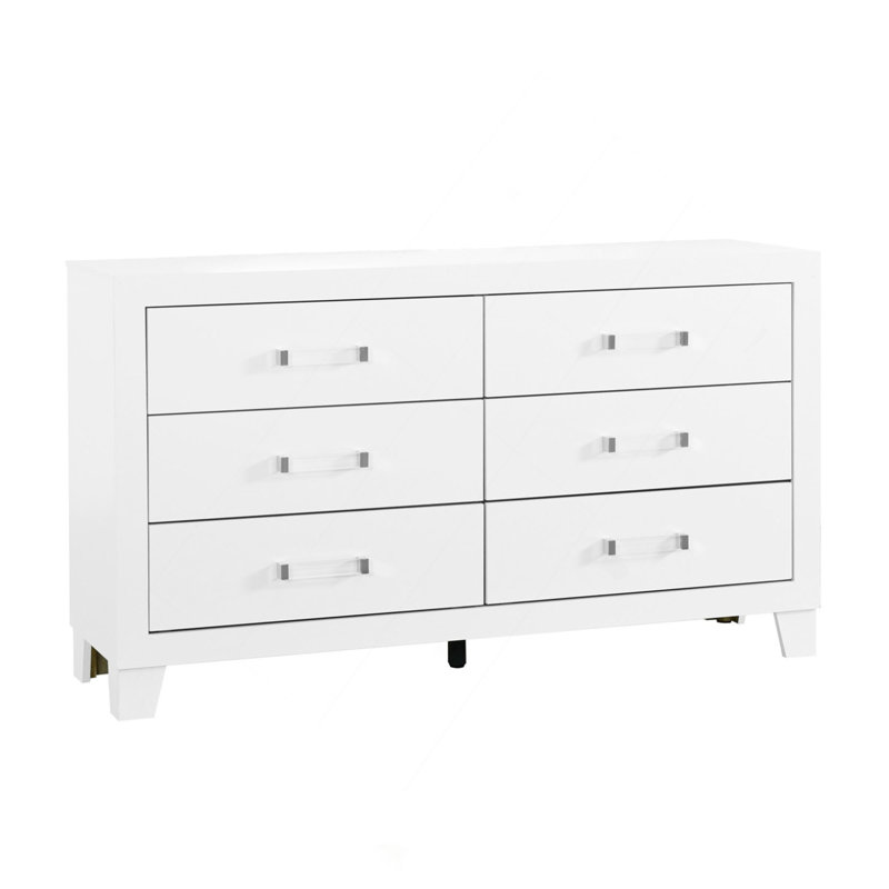 Commode à 6 tiroirs minimaliste Scandi