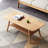 Centre Table Low Table 100% Solid Wood Top Plate Desk Coffee Table