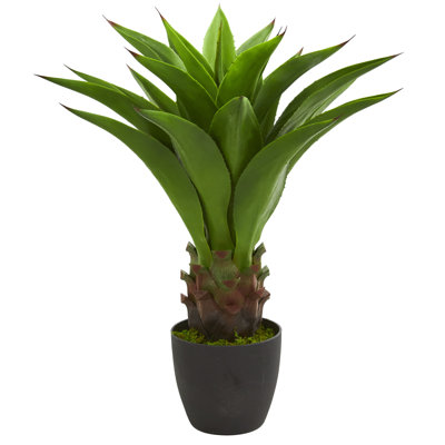 Agave artificielle en pot 23 po