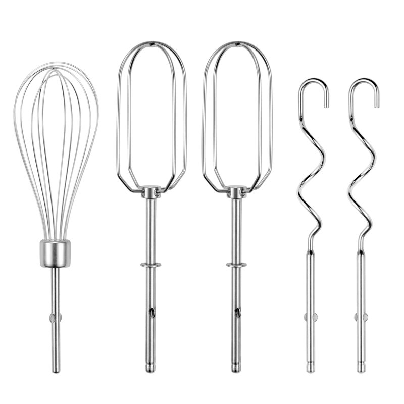 VonShef 5 Speed Hand Mixer, Red
