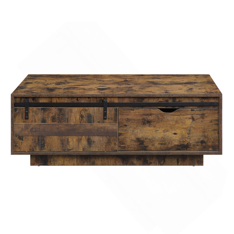 Table basse, finition chêne rustique Bellarosa