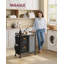 Metal Rolling Laundry Basket with Handles-991619759
