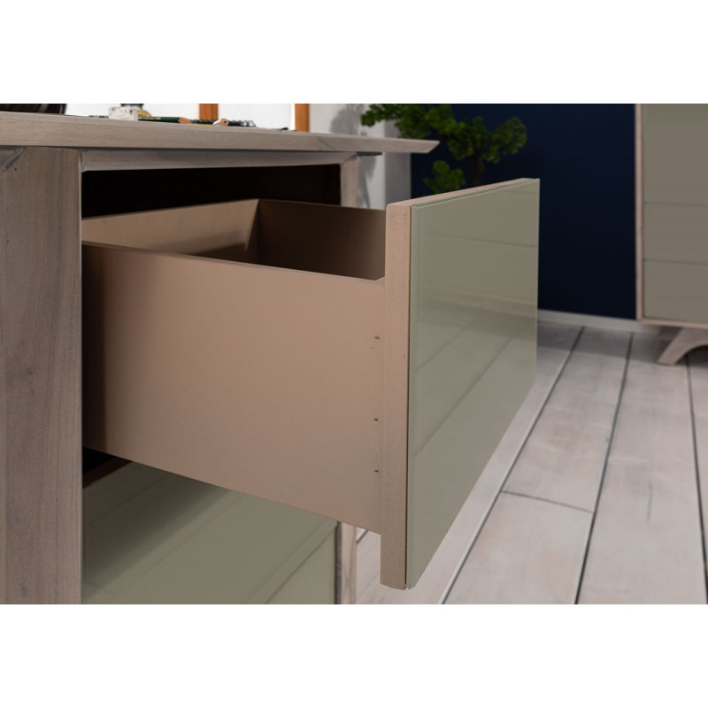 Tromso Solid Wood Writing Desk