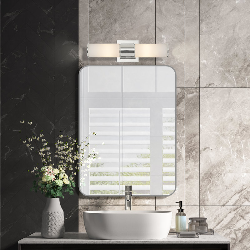 Baleria Flush Mounted Sconce, Polished Nickel
