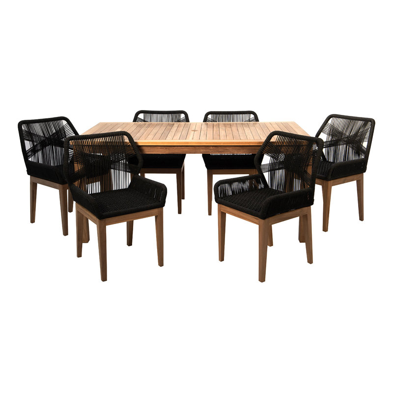 Beverly 9 - Piece Dining Set, Black