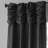 Ryker Ruched Solid Faux Silk Taffeta Room Darkening Curtains for Bedroom & Living Room Curtains - Single Panel Drapes-1838551276-1838551277