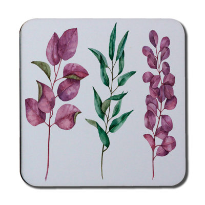 Square 6 Piece Coaster Set