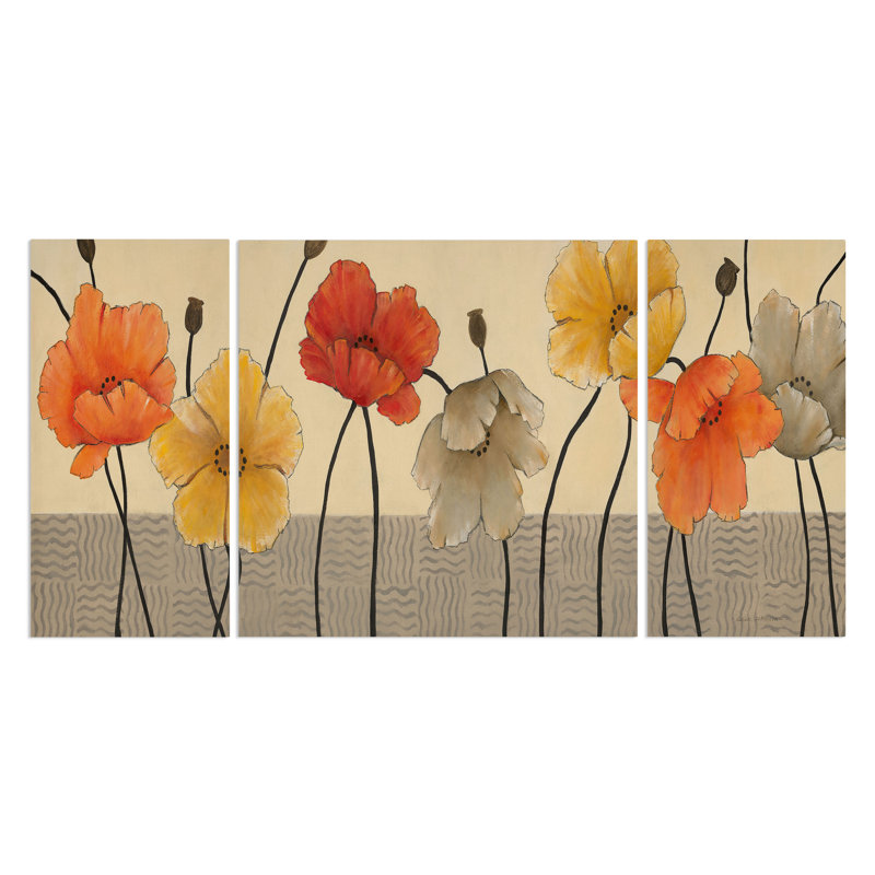 Une « spring day i », reproduction d’image multi-pièces de première qualité sur toile, H 32 po x l 64 po x P 1,5 po