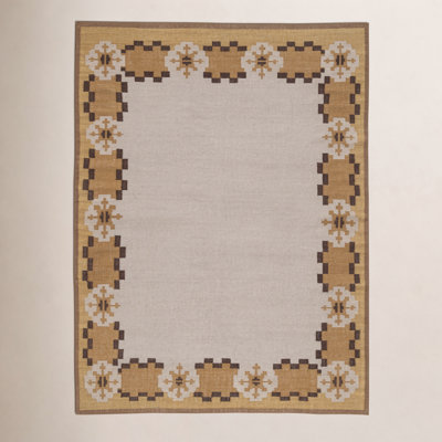 Heidi Nordic Flatweave Geometric Wool Rug