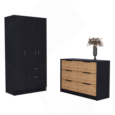 Capwell 2-Piece Bedroom Set,Armoire And Dresser