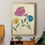 «Colored Floral II», reproduction encadrée de qualité supérieure, prête à être accrochée-1401545893-1401545882