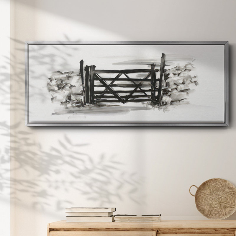 Toile encadrée, collection European Farm, H 24 po x l 60 po