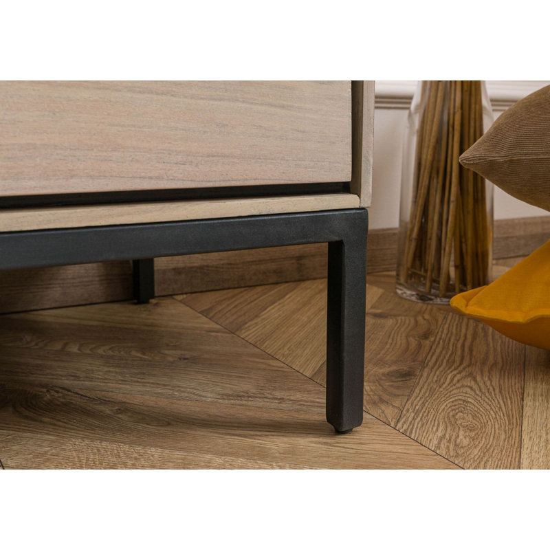 Chicago 111cm Solid Wood Sideboard