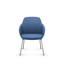 Lilly Upholstered Armchair with Metal Legs from 9to5 Seating-929637769-929637768