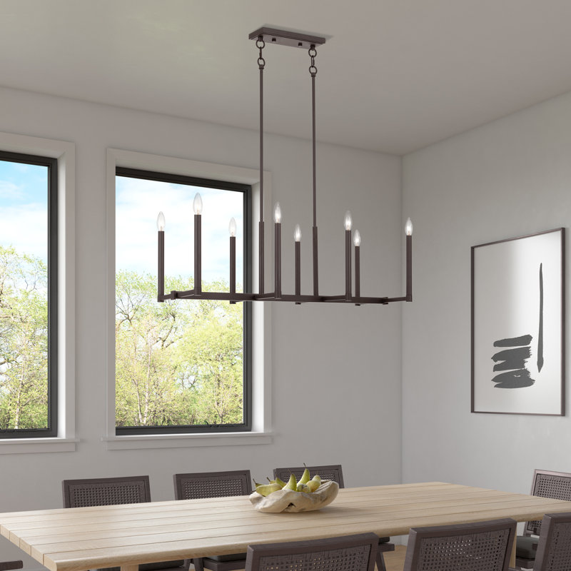 Braddock 8 - Light Pendant, Bronze