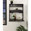 Bureau flottant en bois massif Aerick-1873200422