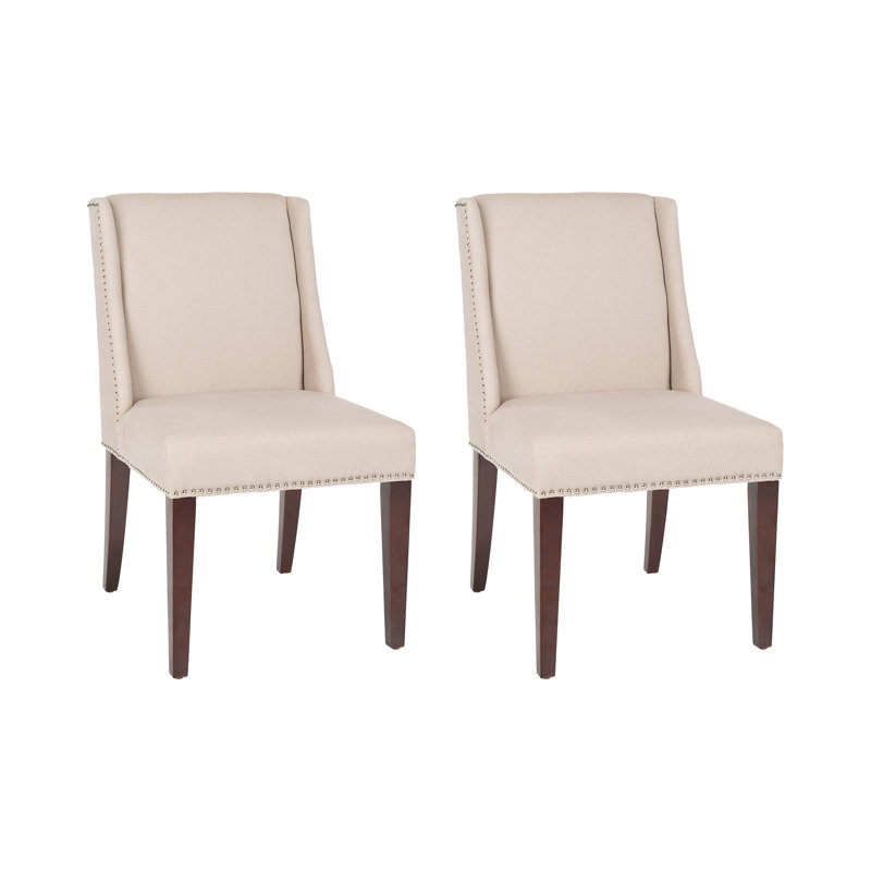 Humphry Upholstered Side Chair, Taupe