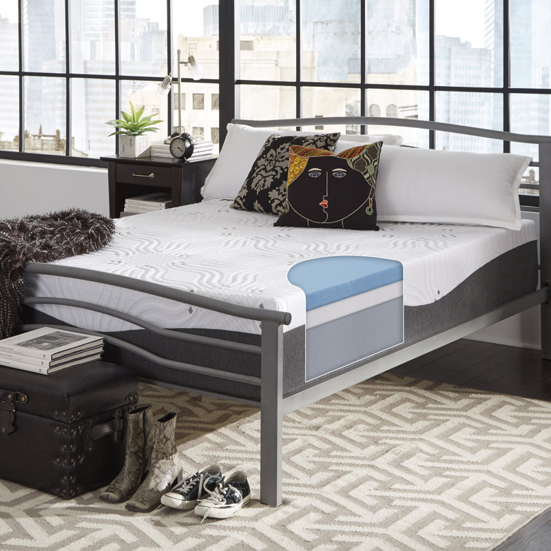 Comforpedic Loft from Beautyrest Medium Gel Memory Foam Mattress, 14", King