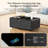 Smart Coffee Table with Refrigerator and Freezer Drawers Wireless Charging and Built In Speakers-549698650