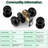 Door Knobs with Round Rosette, Keyless Lock for Bed and Bath Room-43668850-128500661