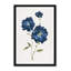 "Blue Mums" par Carol Robinson, reproduction sur toile-92737273-92737275