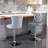 Karym Swivel Upholstered Counter Stool-417241058-417241057