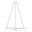 Luminaire suspendu 24 po à DEL Oberon - laiton antique-116110084-116110082