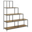 Amirea 150cm H x 135cm W Step Bookcase-107686467
