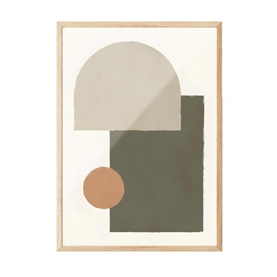 Peinture décorative encadrée