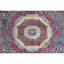 High-Quality Hand-Knotted Grey And Navy Area Rug