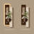 White,  Nutbrown Rectangular Sandstone Solid Wood  Wall art-117618060