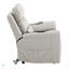 Fauteuil inclinable électrique en cuir synthétique Marsha