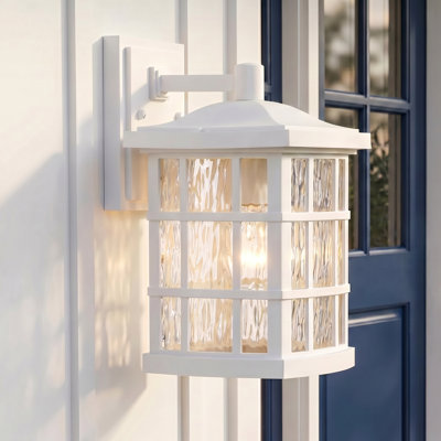 Cayman 1-Light Dimmable Outdoor Wall Lantern