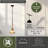 Portillo 1 - Light Noachian Stone Single Pendant